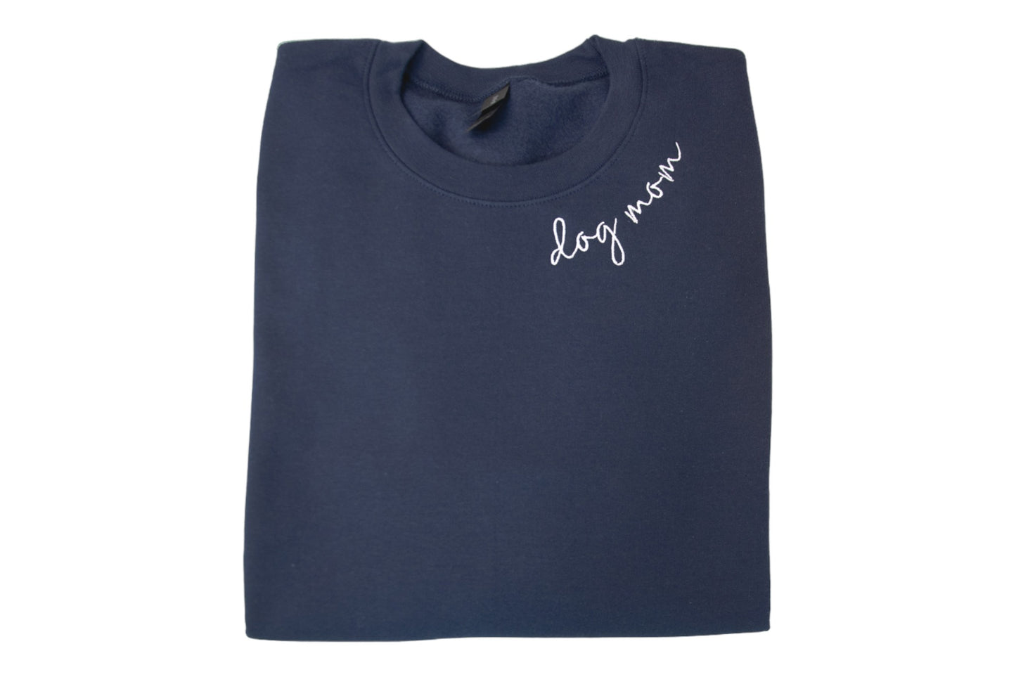 Navy Dog Mom Sweatshirt