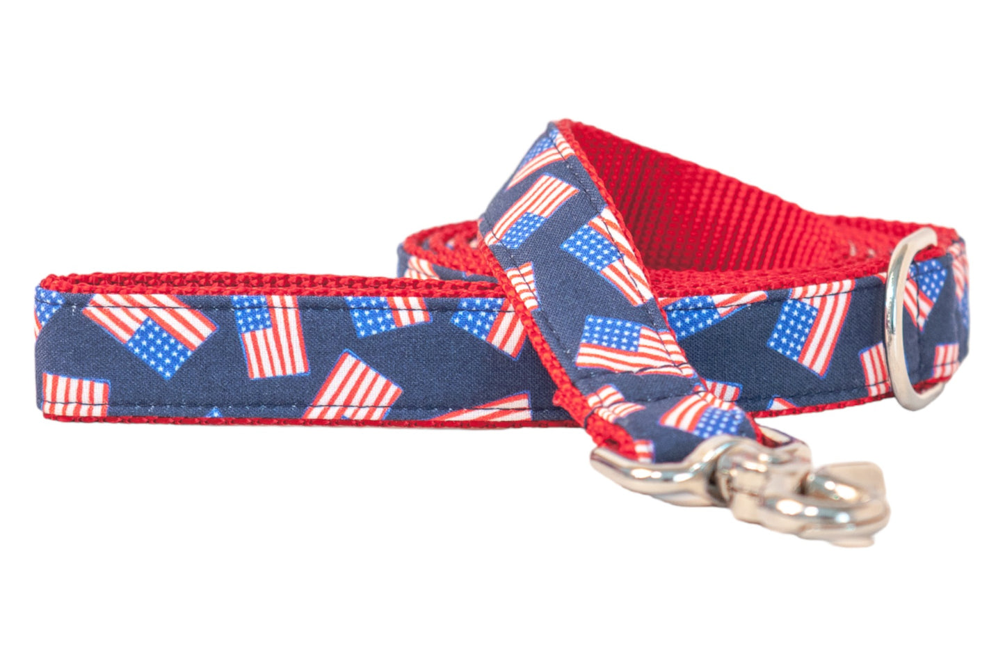 Ole Glory Matching Leash - Crew LaLa