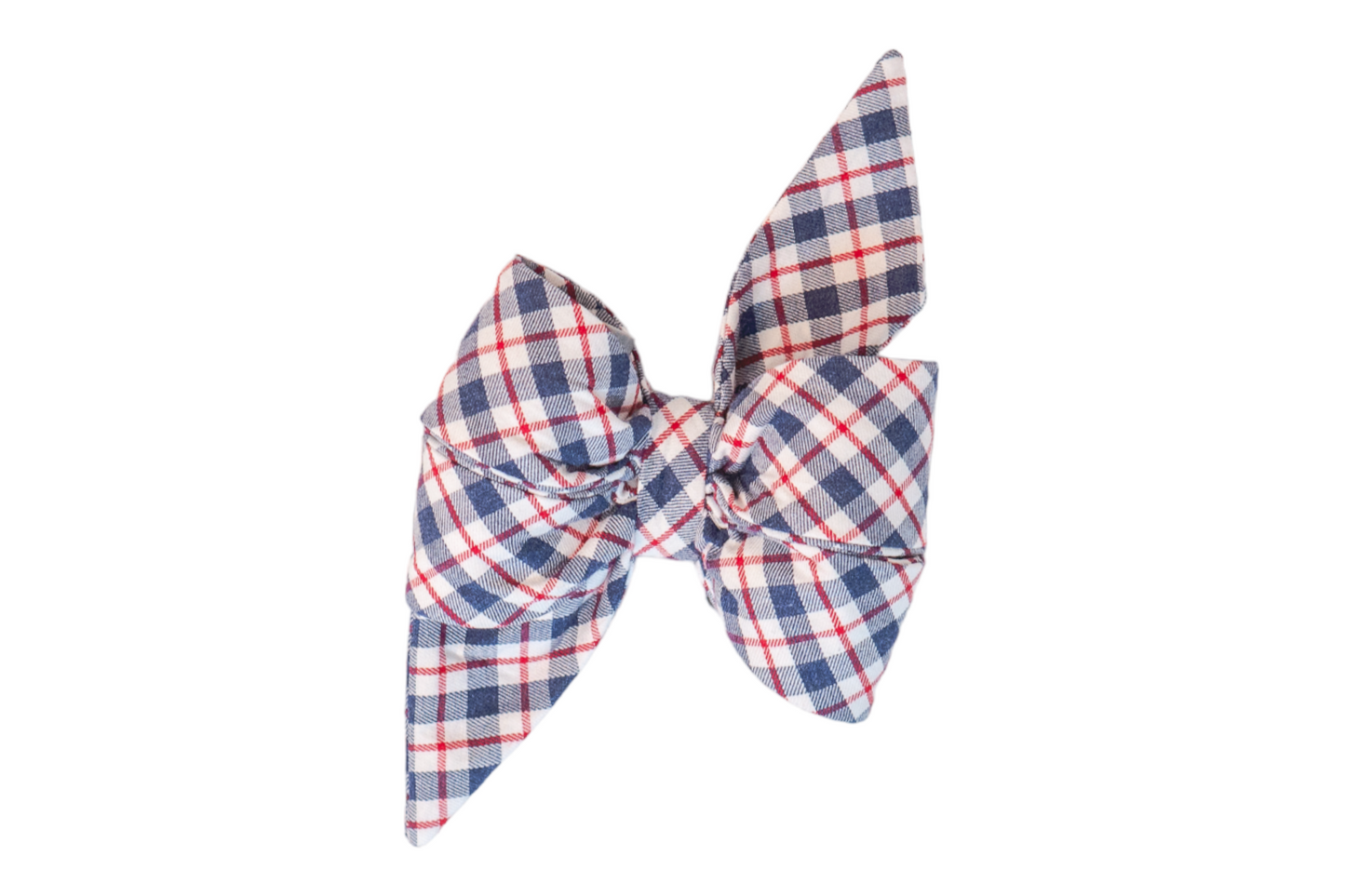 Palmetto Plaid Belle Bow - Crew LaLa