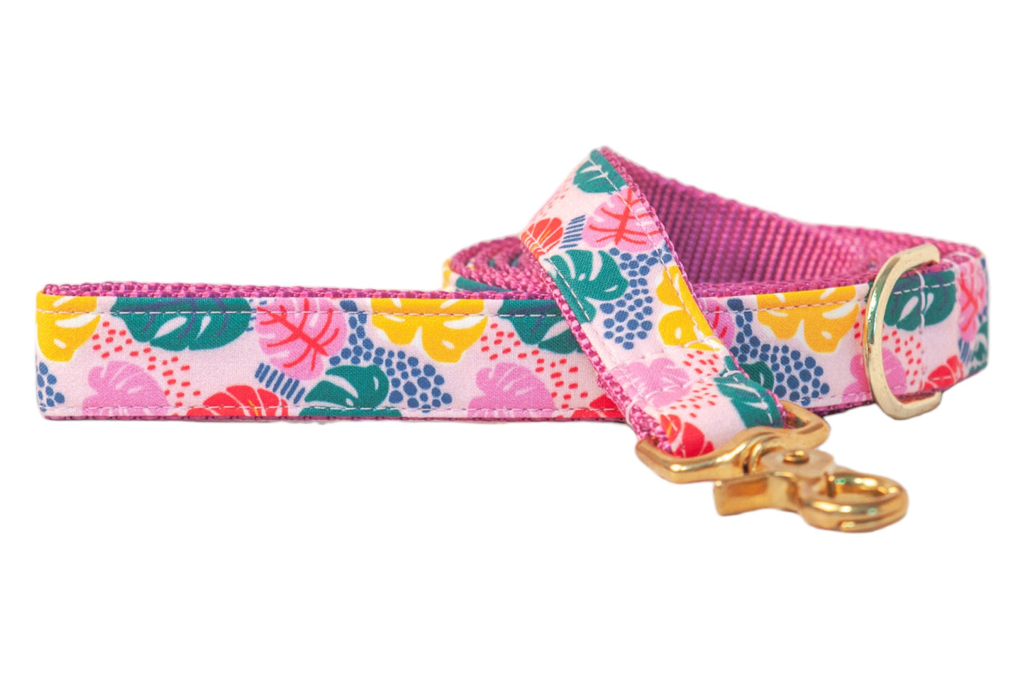Pop Art Palms Matching Leash - Crew LaLa