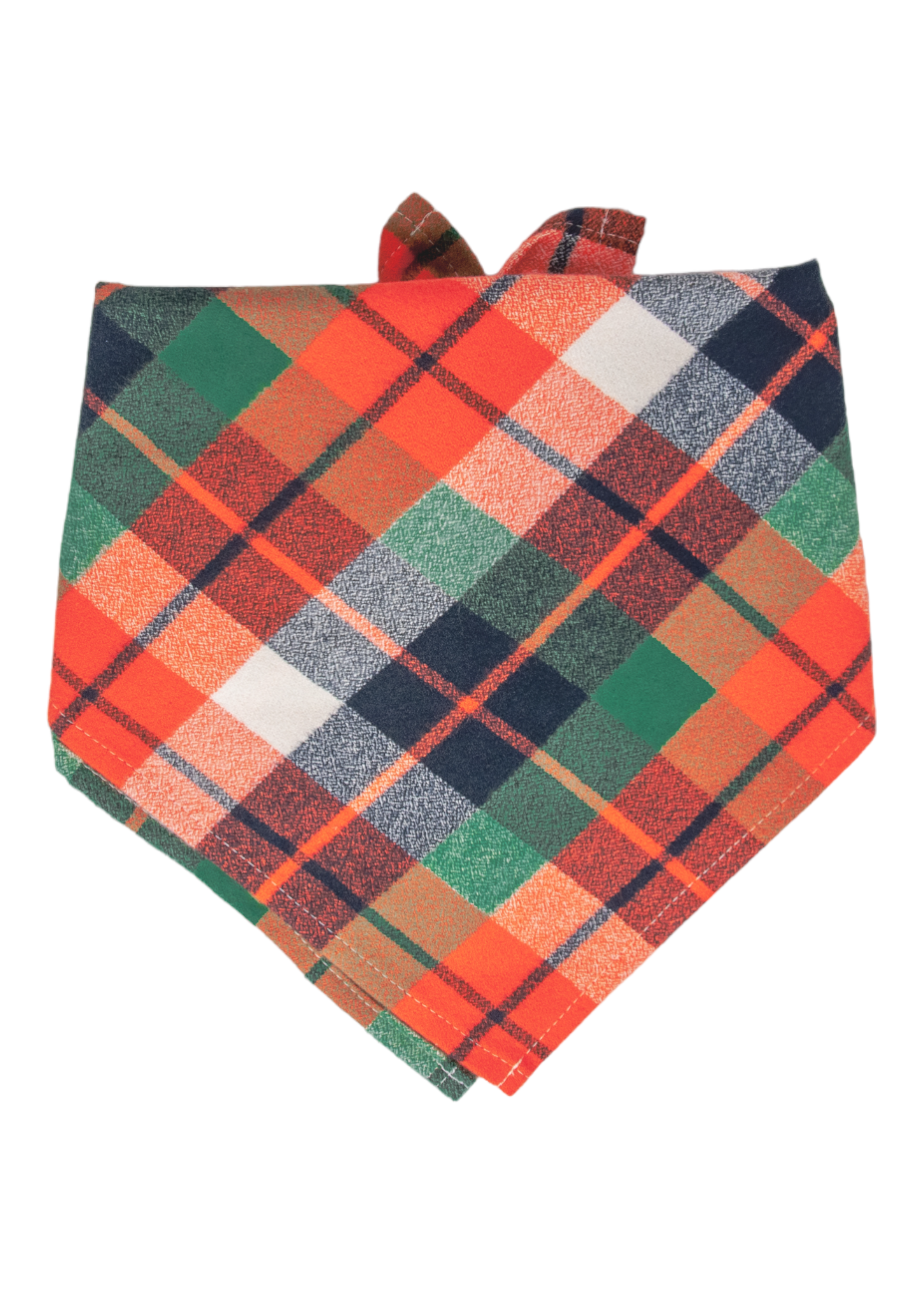 Adventure Plaid Flannel Dog Bandana - Crew LaLa