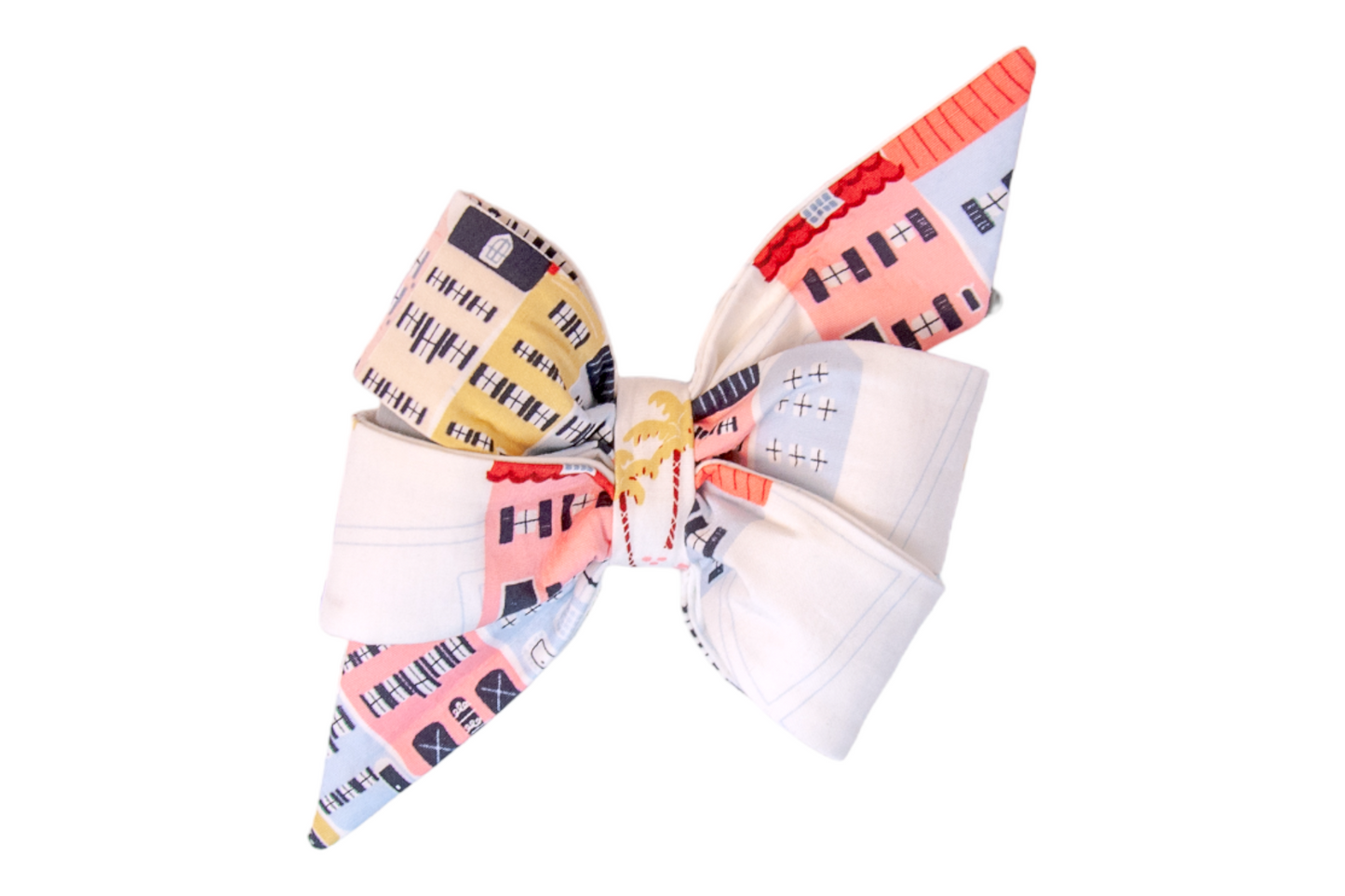 Rainbow Row Belle Bow - Crew LaLa