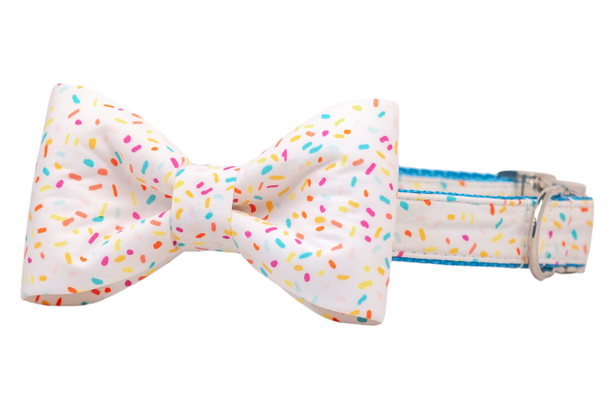 Birthday Sprinkles Bow Tie Dog Collar - Crew LaLa