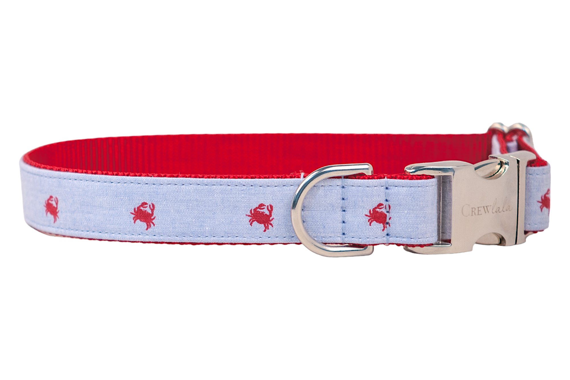 Feeling Crabby Bow Tie Dog Collar - Crew LaLa