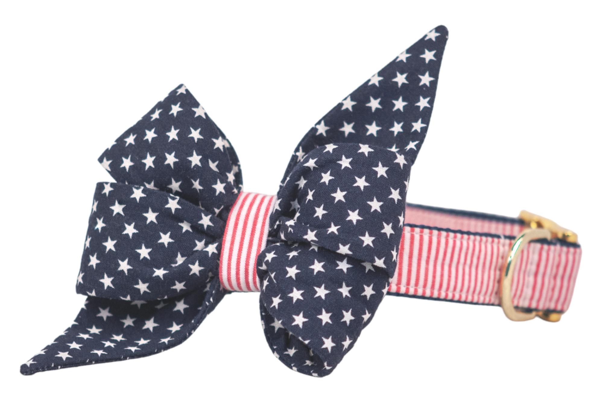 Patriot Belle Bow Collar - Crew LaLa