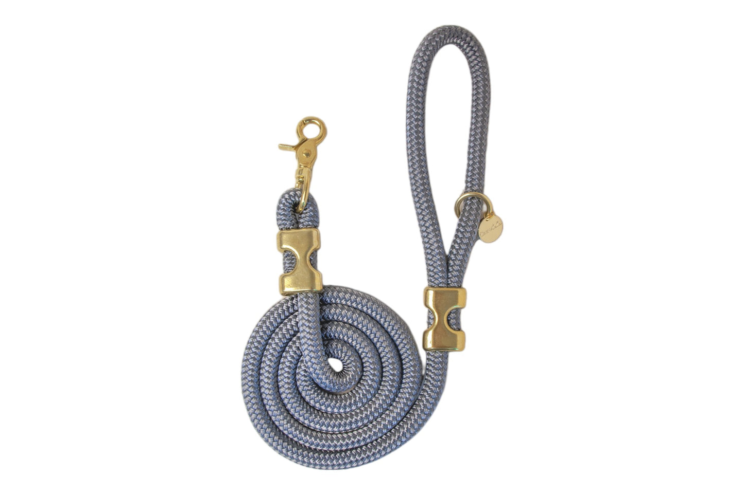 5 ft Silver Rope Leash