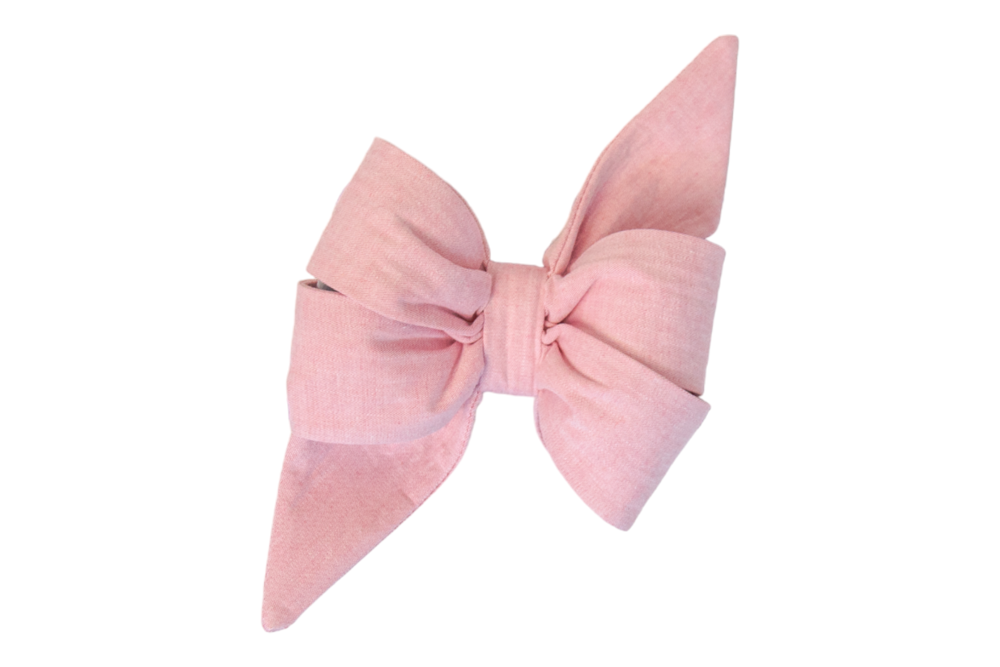 Rose Water Linen Belle Bow - Crew LaLa