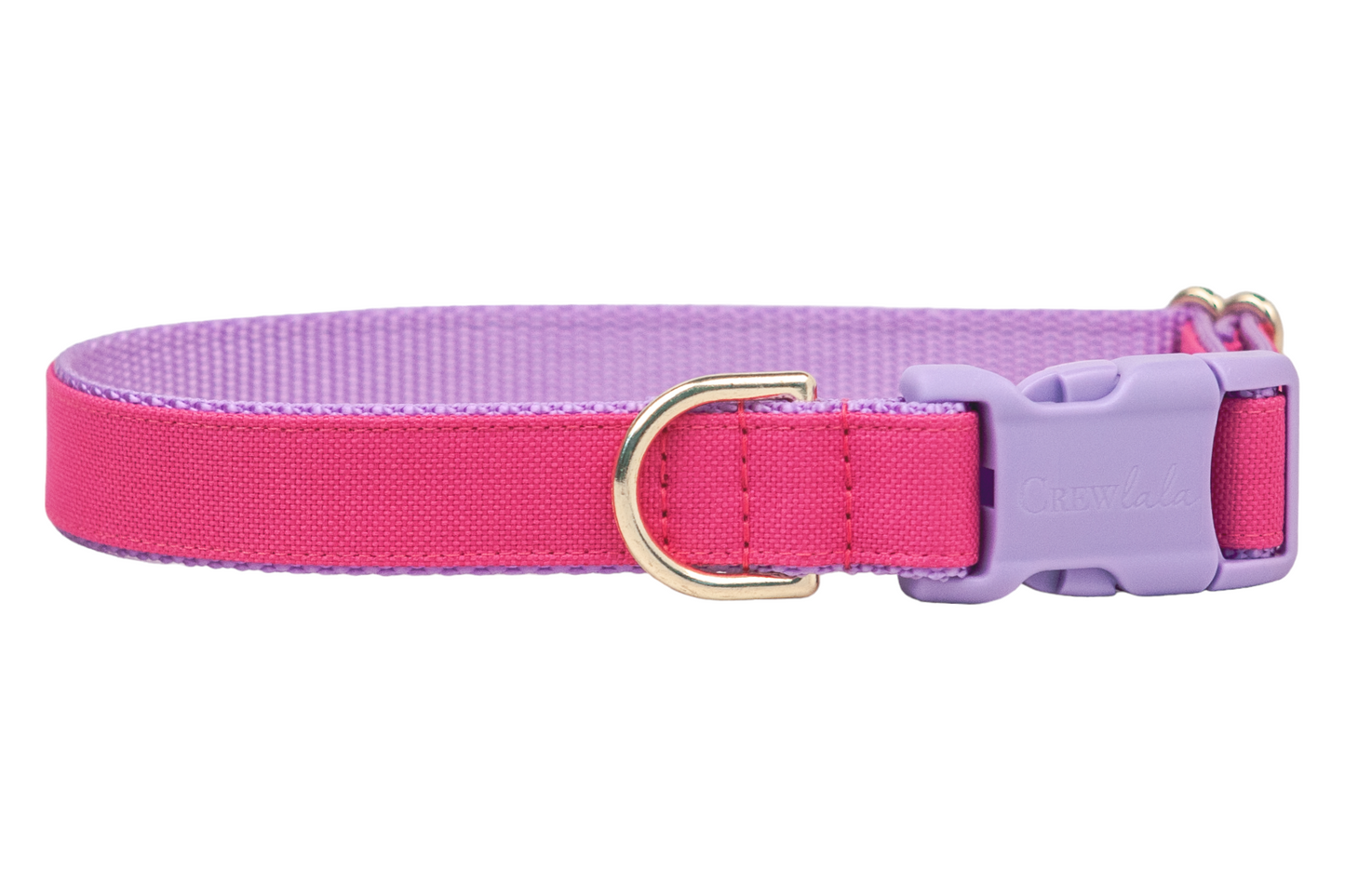 "Ruff-N-Tuff" Magenta Dog Collar - Three Styles! - Crew LaLa