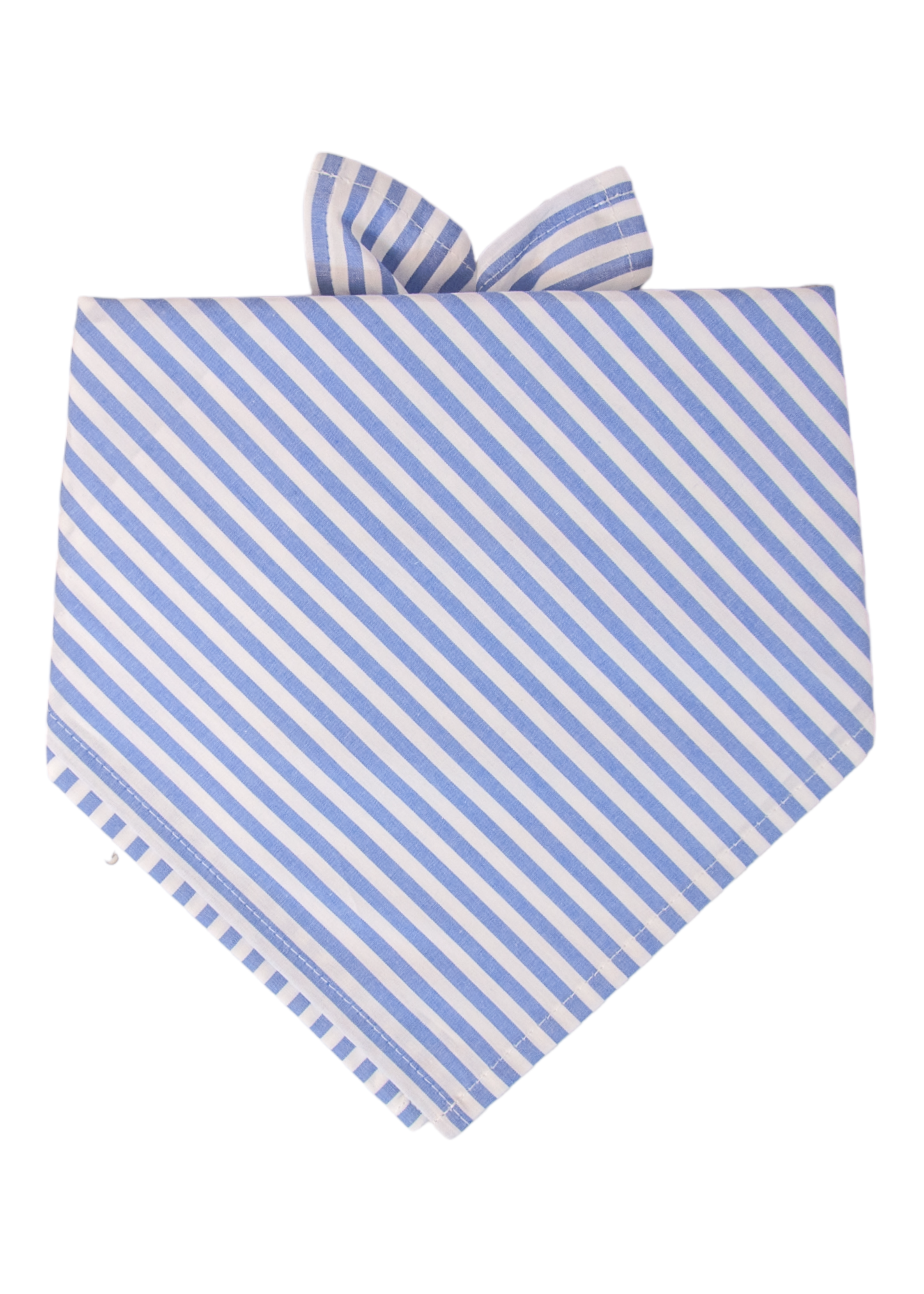 Blue Stripe Dog Bandana - Crew LaLa