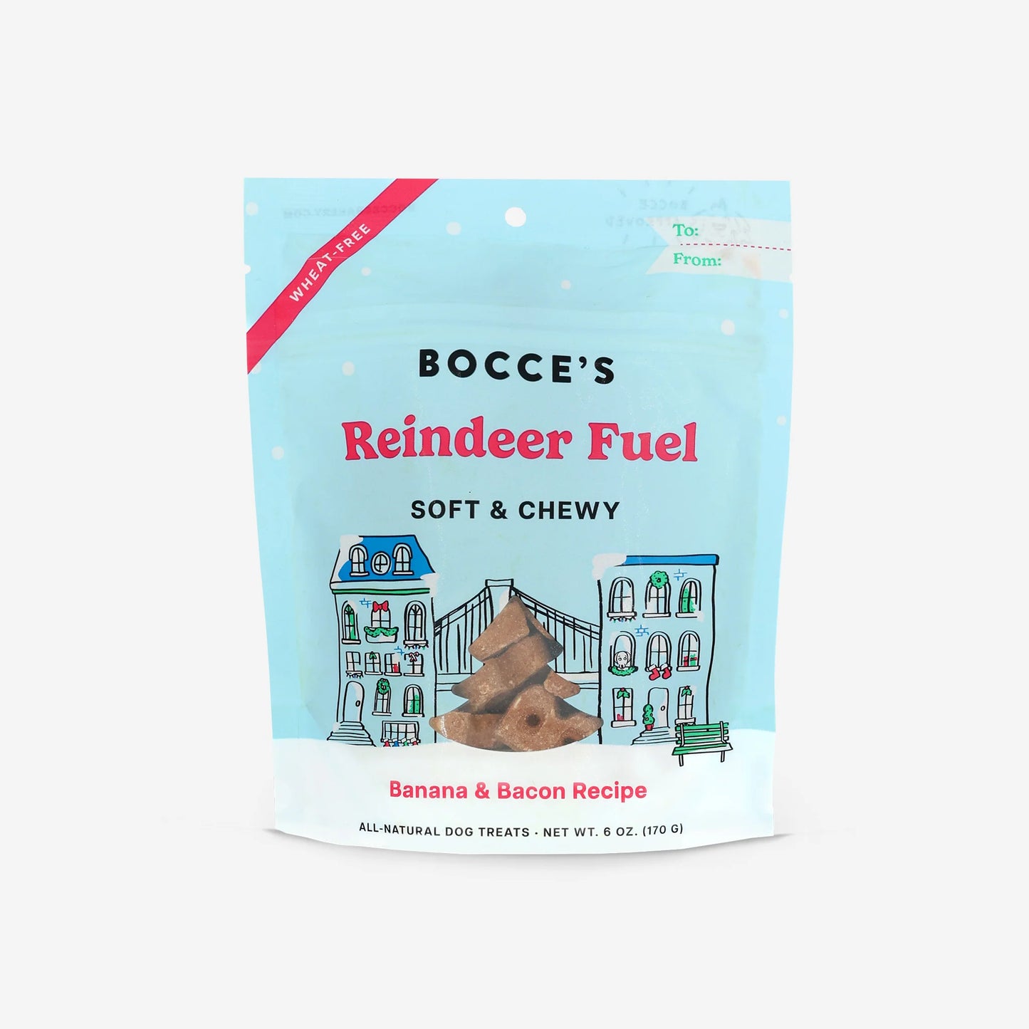 Bocce's Bakery "Reindeer Fuel" Soft & Chewy Dog Treats