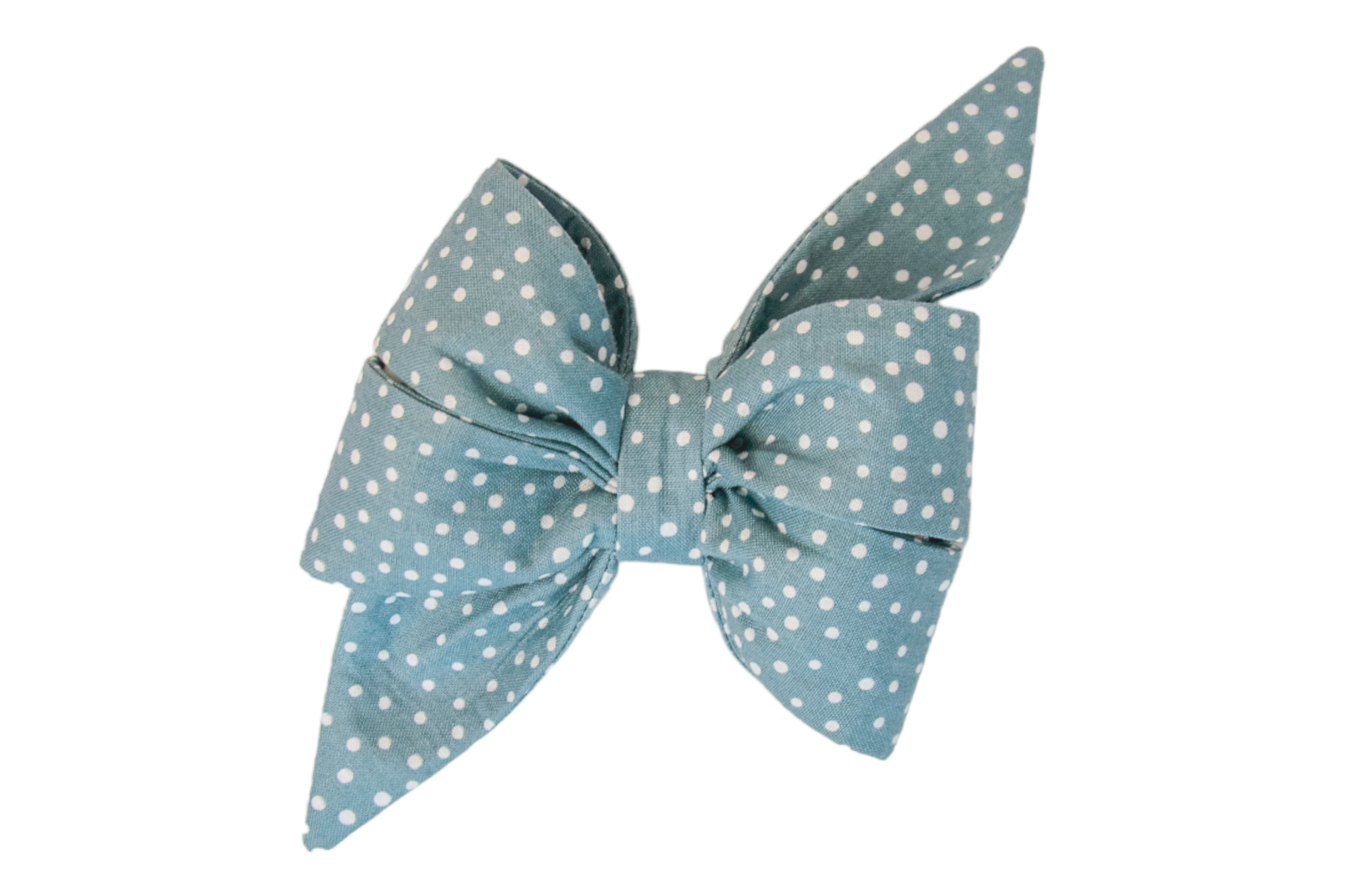 Sage Spots Belle Bow - Crew LaLa