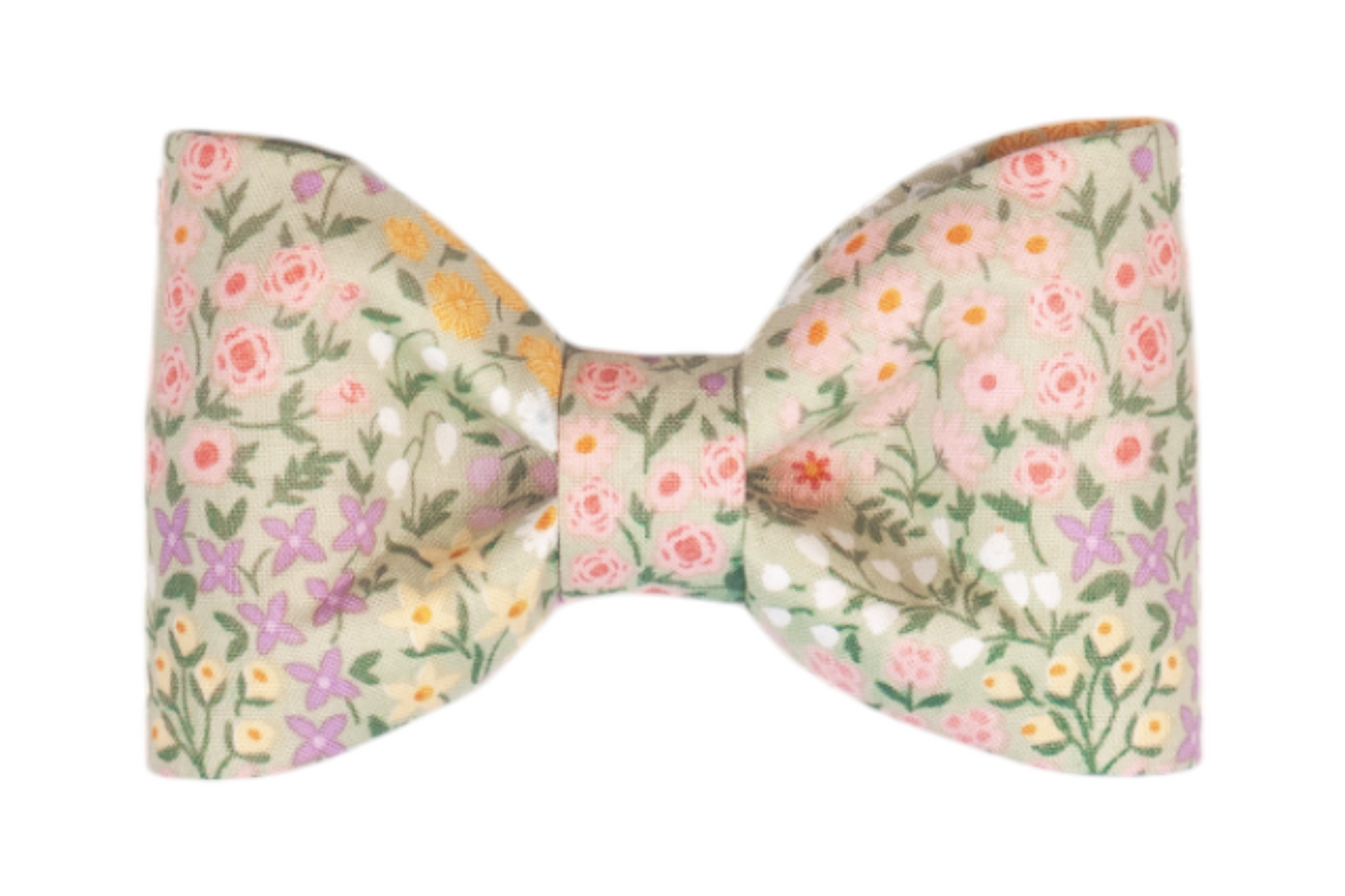 Green Meadow Dog Bow Tie - Crew LaLa