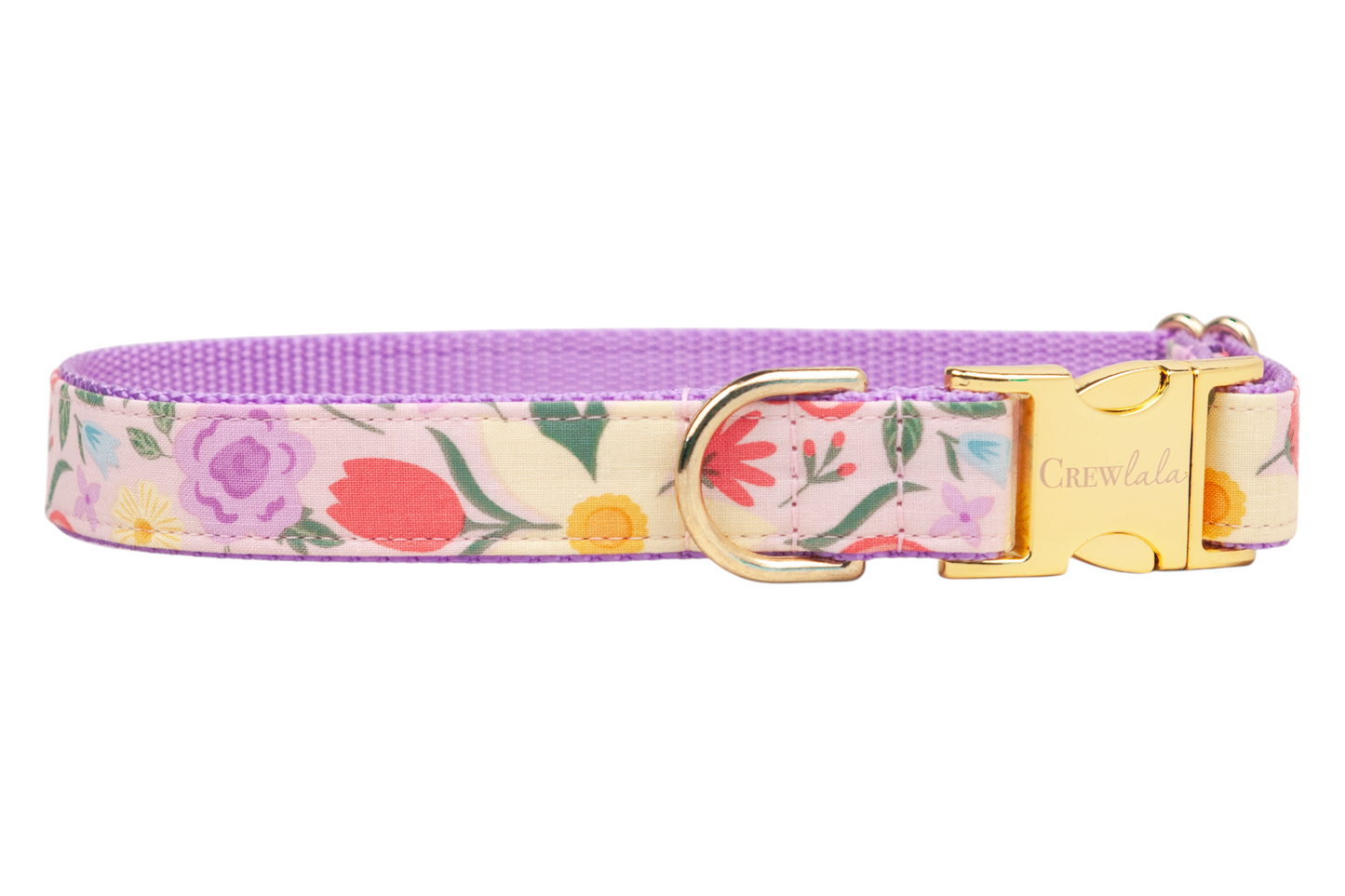 Bouquet Blooms Bow Tie Dog Collar - Crew LaLa