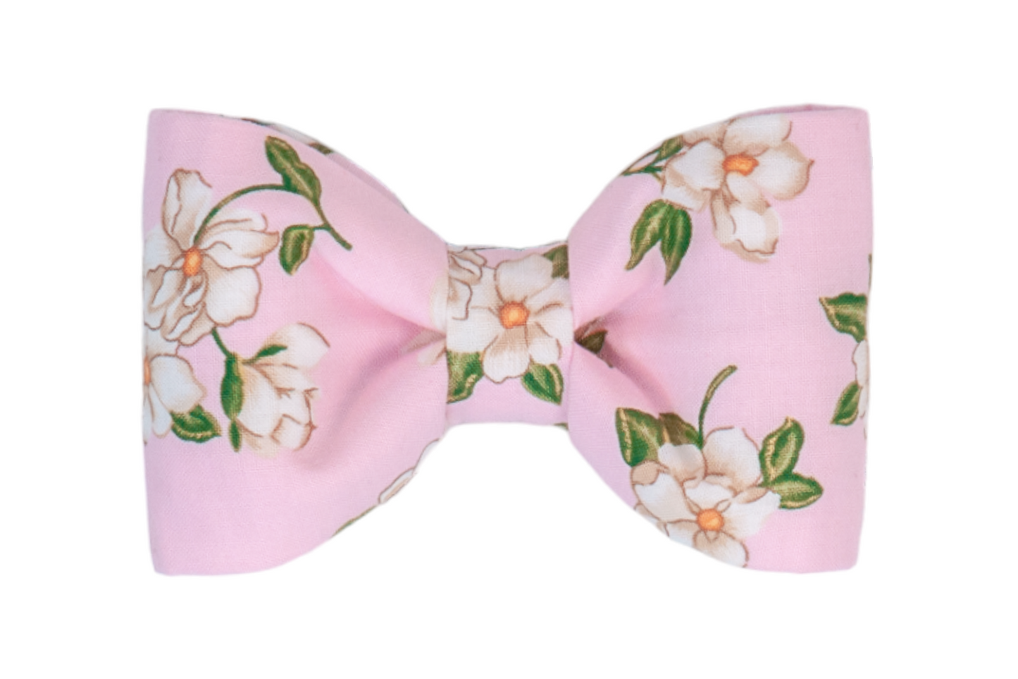 Blush Magnolias Dog Bow Tie - Crew LaLa