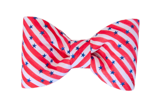 Stars and Stripes Bow Tie - Crew LaLa