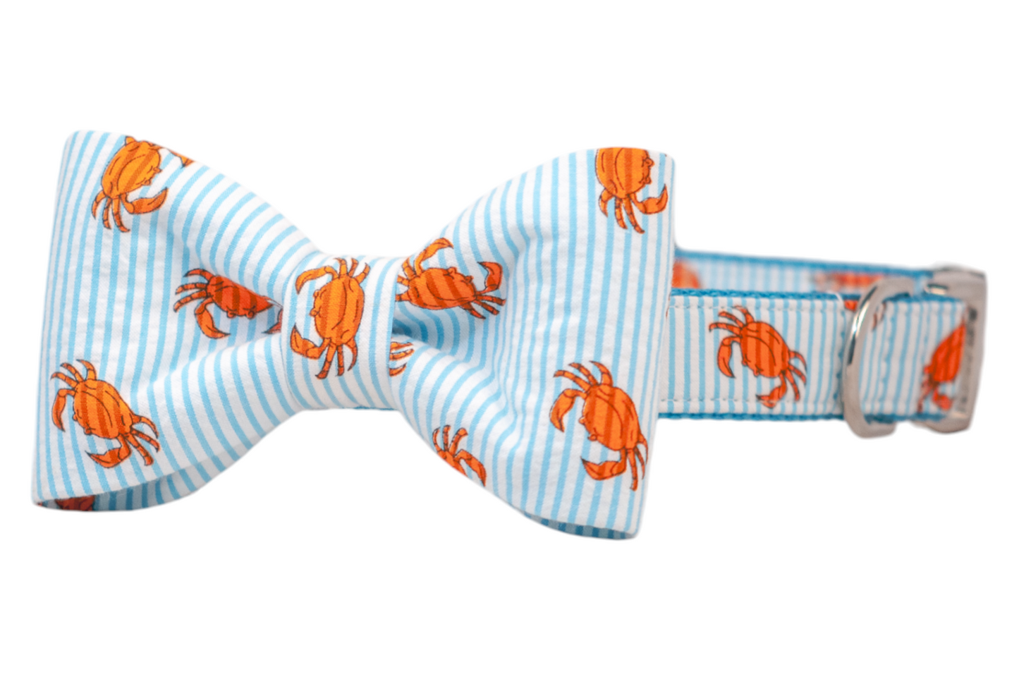 Cooked Crabs Bow Tie Dog Collar - Crew LaLa