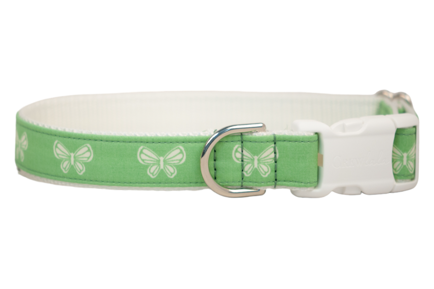 Butterfly Fields Bow Tie Dog Collar - Crew LaLa