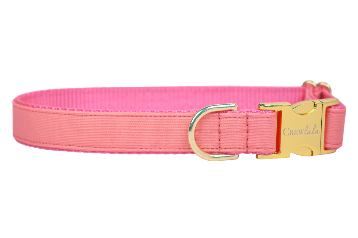 Coral Belle Bow Dog Collar - Crew LaLa