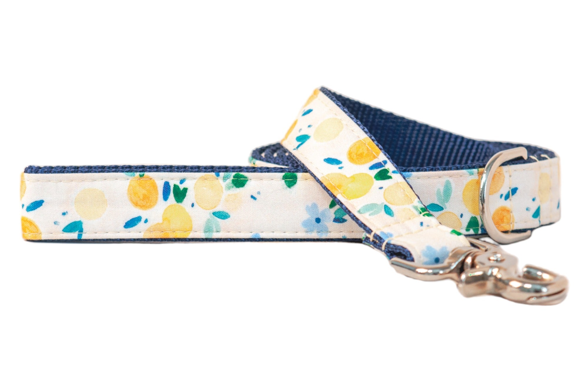 Sunday Brunch on Navy Blue Matching Leash - Crew LaLa