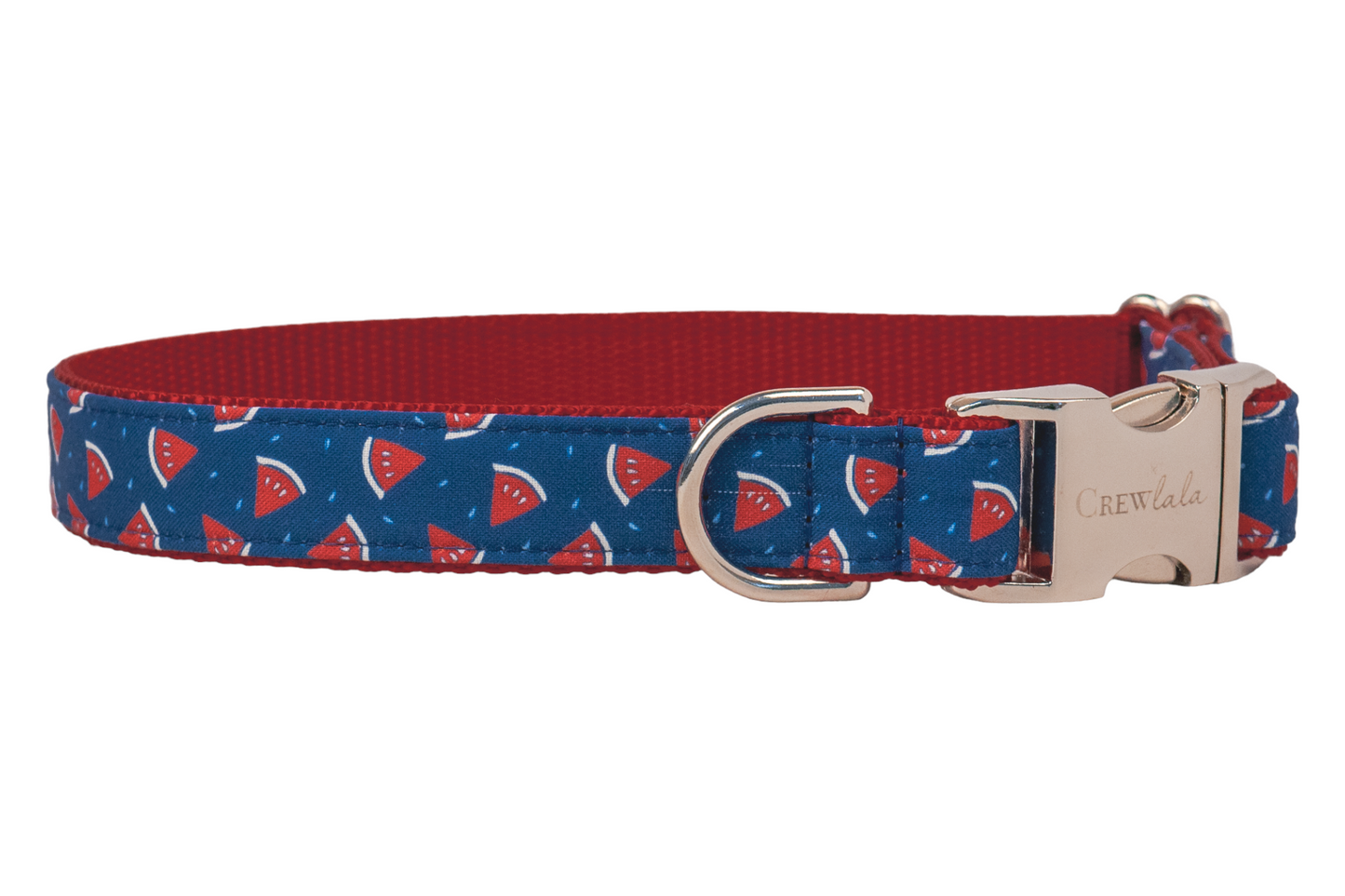 Watermelon Toss Bow Tie Dog Collar - Crew LaLa