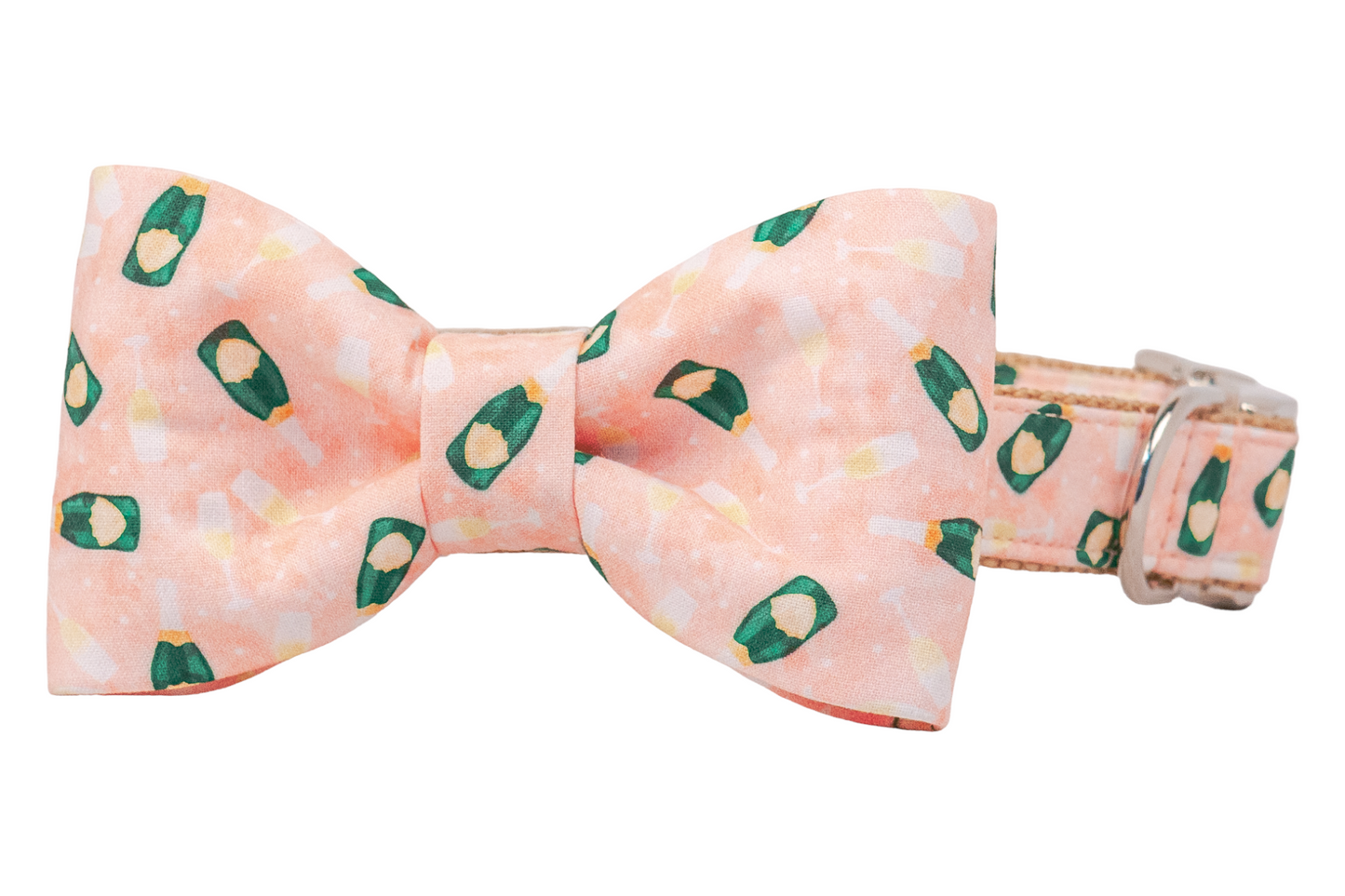 Feeling Bubbly Bow Tie Dog Collar - Crew LaLa