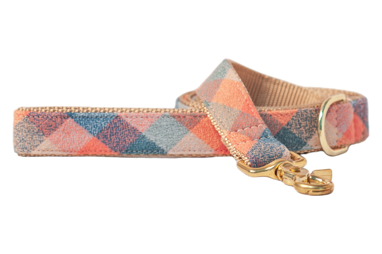 Tahoe Flannel Matching Leash - Crew LaLa
