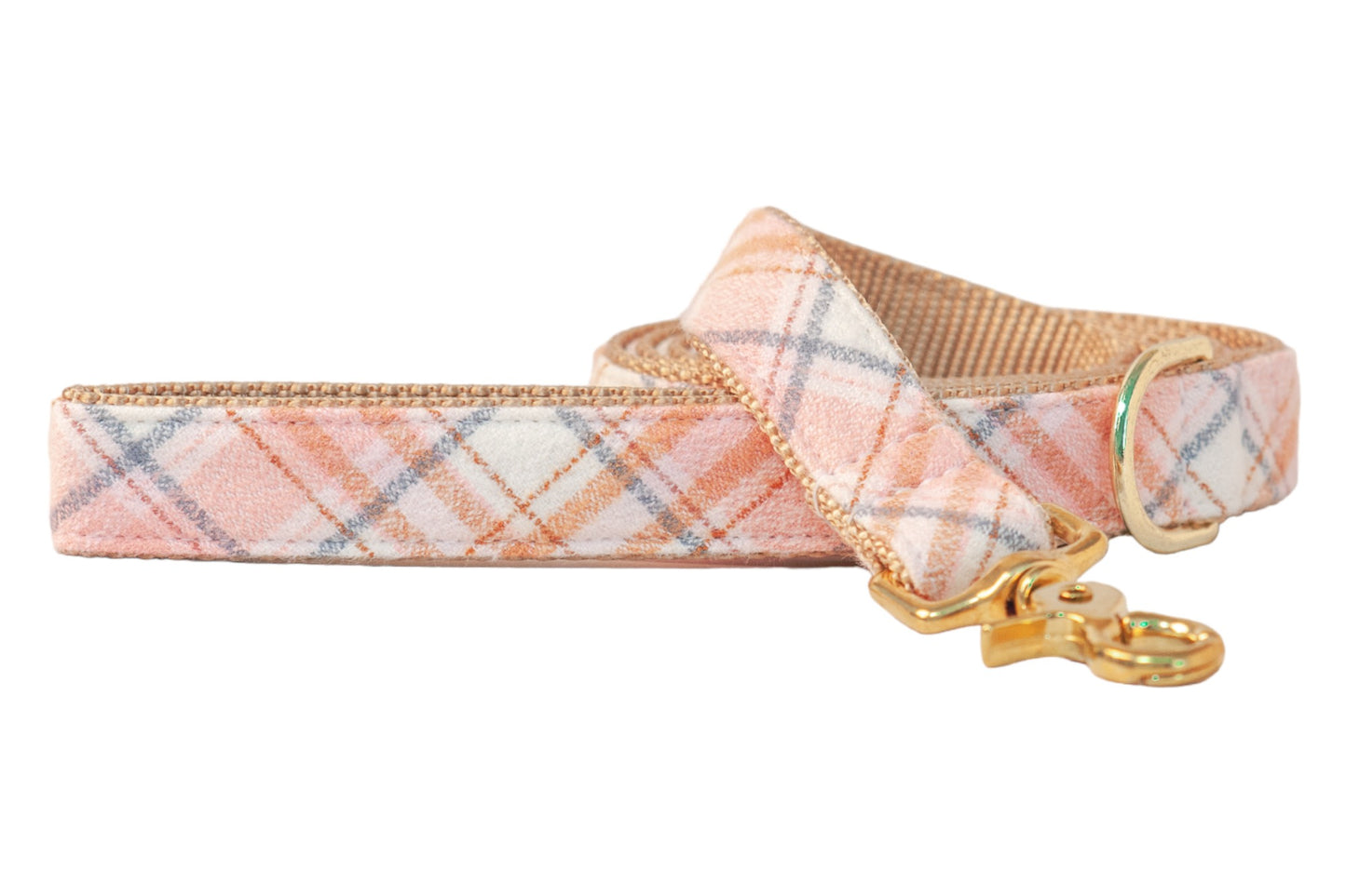Vail Flannel Matching Leash - Crew LaLa
