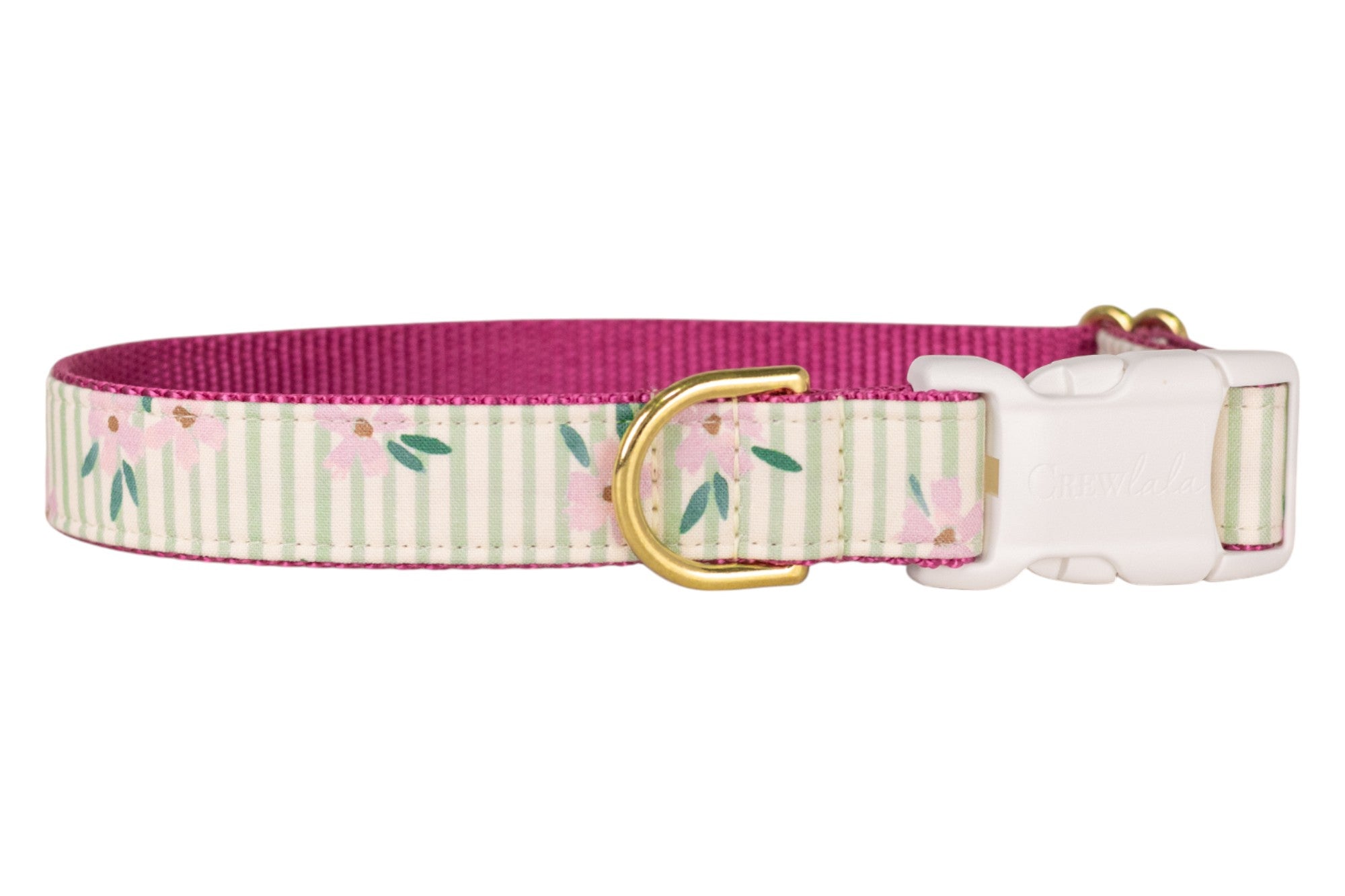 Vineyard Blooms Dog Collar - Crew LaLa
