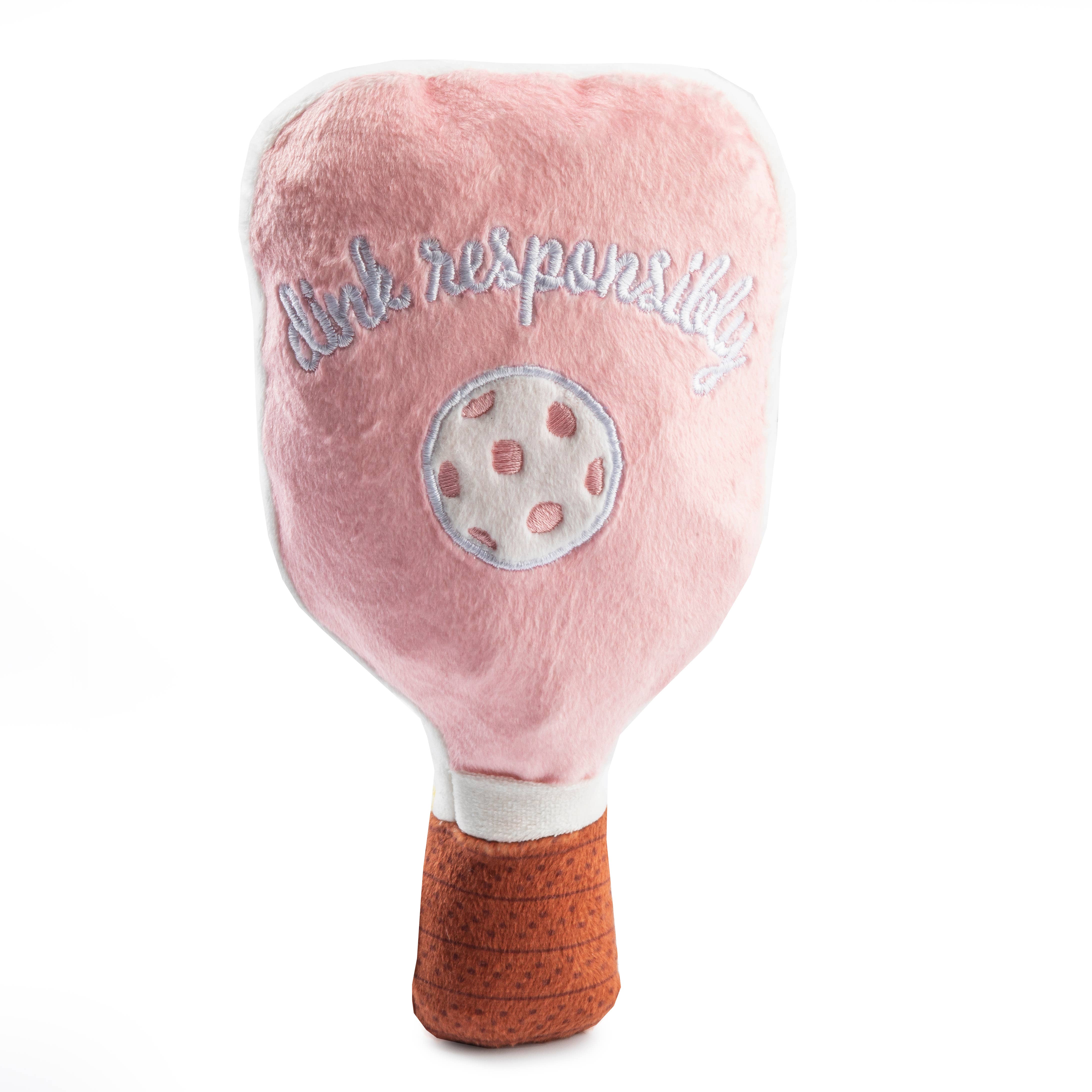 Pink Checker Pickleball Paddle by Haute Diggity Dog - Crew LaLa