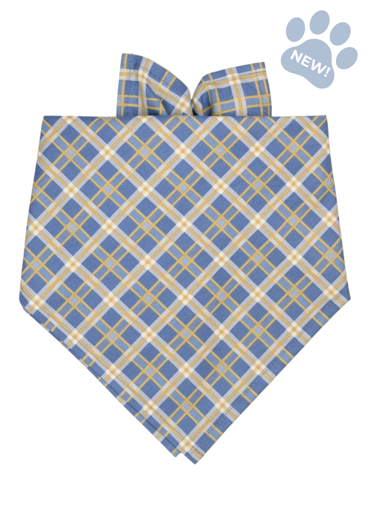 Blue Ridge Plaid Dog Bandana