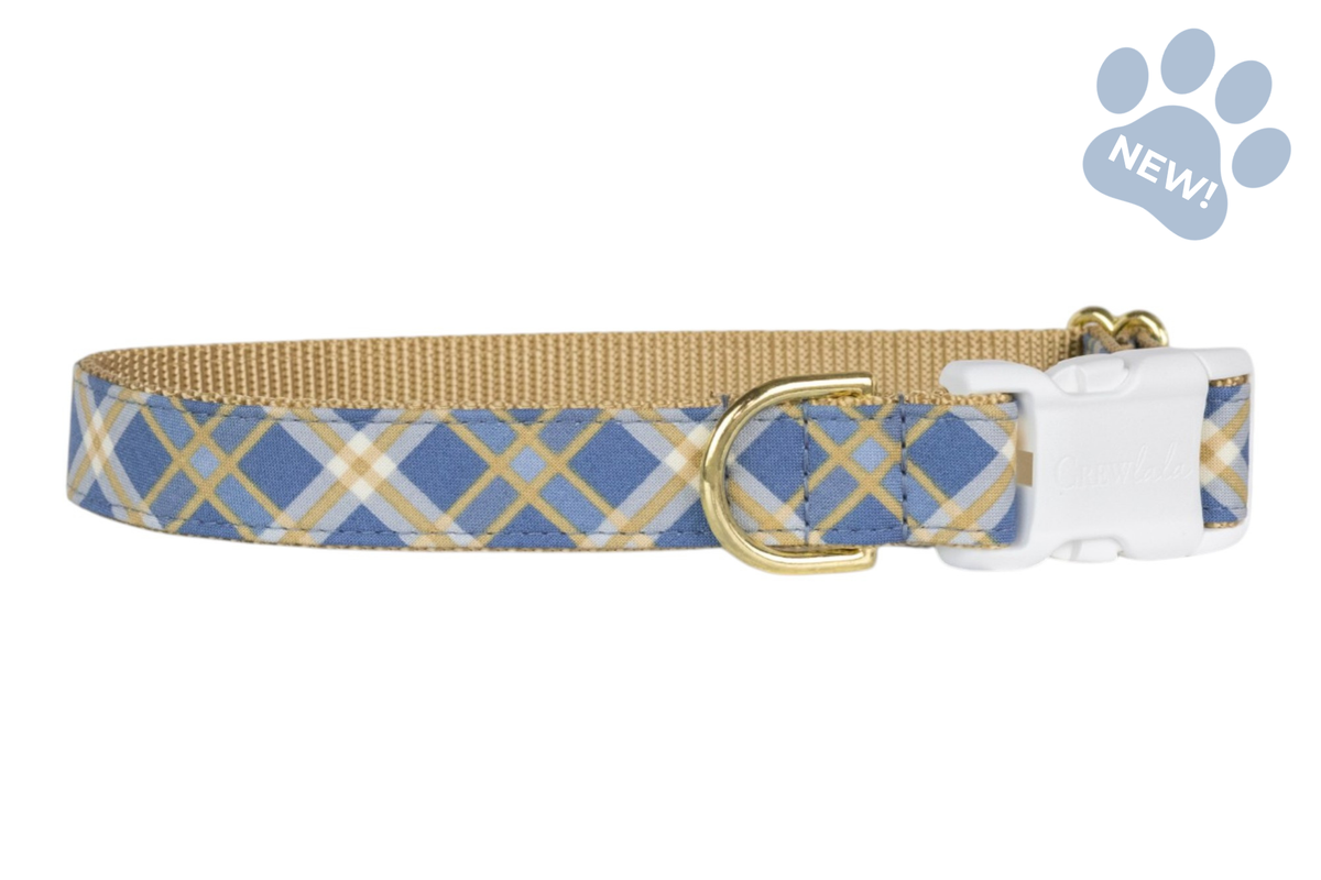 Blue Ridge Plaid Dog Collar