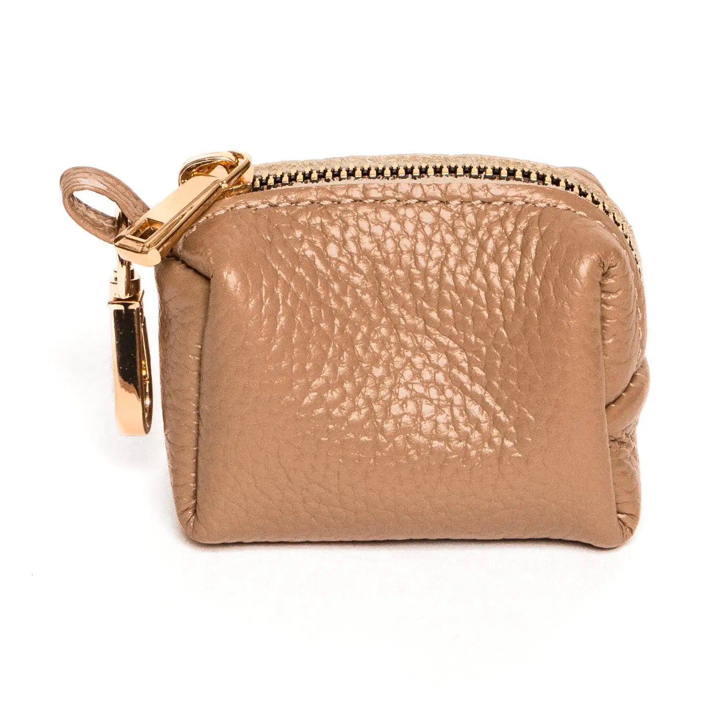 Leather Waste Bag Holder-Hazelnut