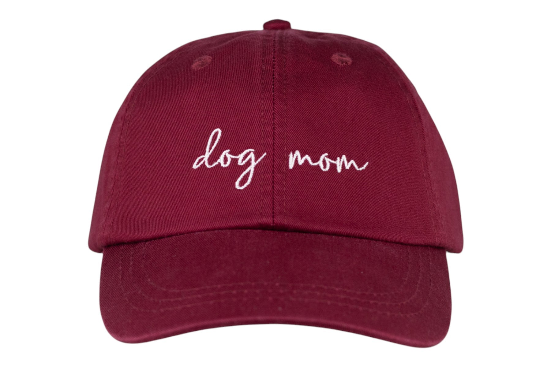 Crimson Dog Mom Hat
