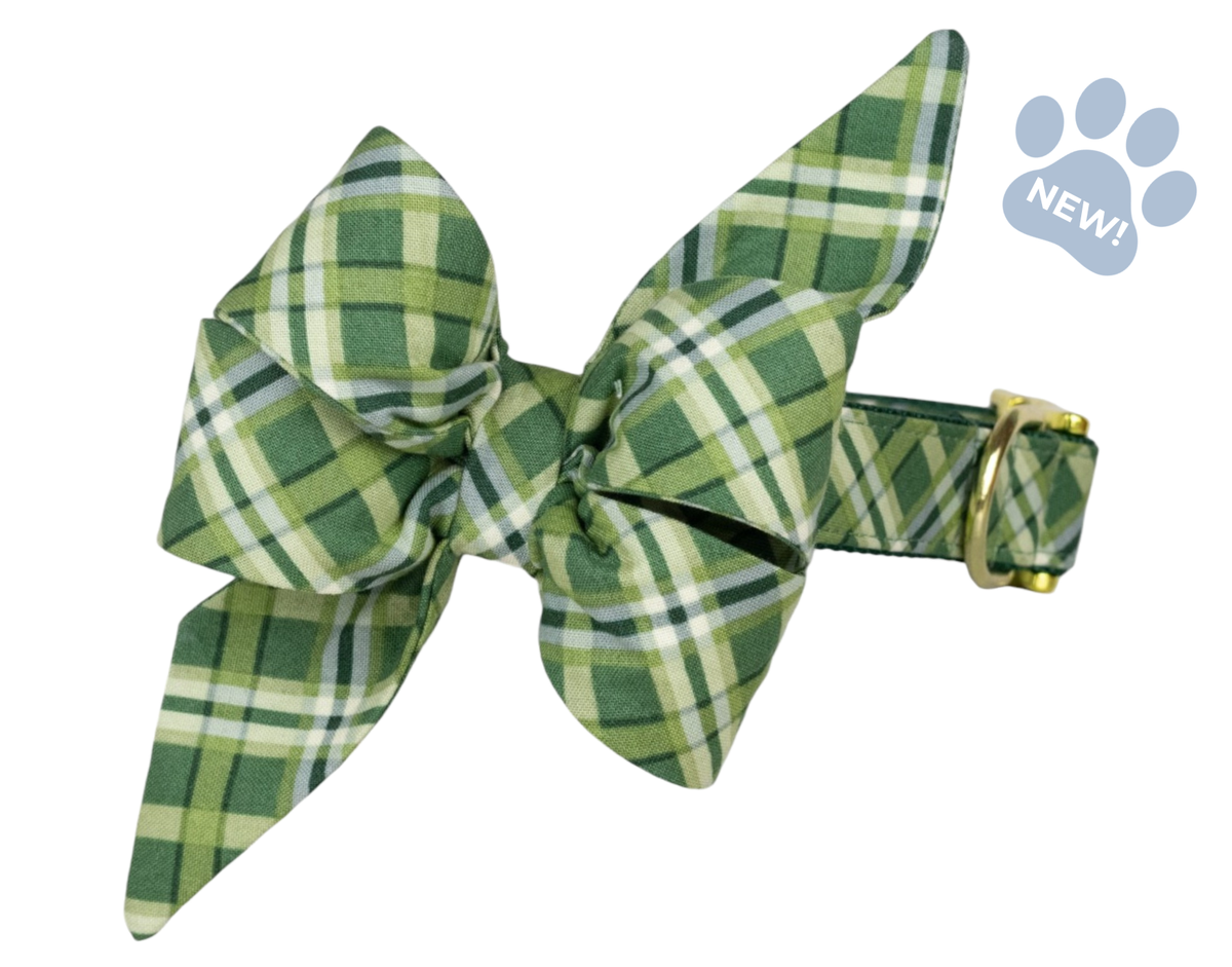 Pinehurst Plaid Belle Bow Collar