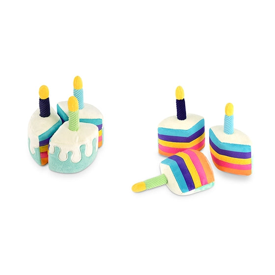 Party Time Bone-Appetit Cake Dog Toy - Crew LaLa