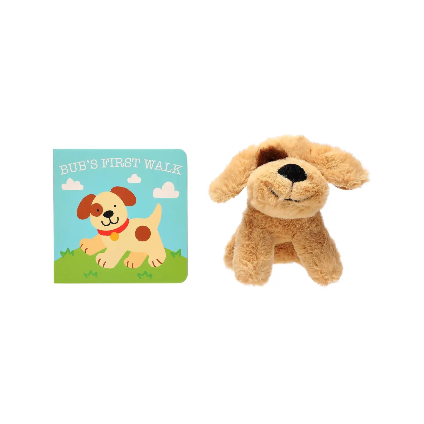 Board Book & Plush Dog Stuffed Animal Set - Crew LaLa