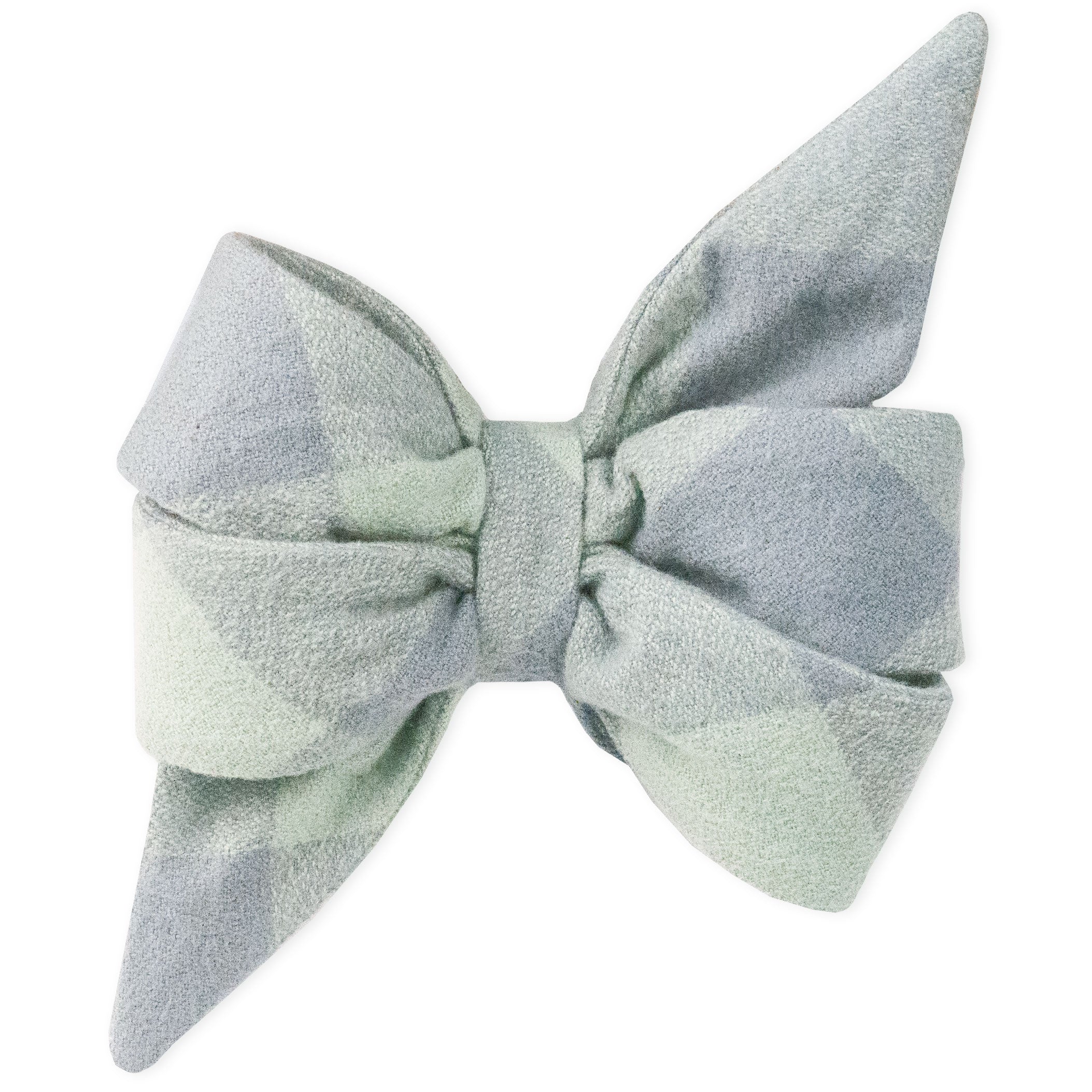 High Park Flannel Belle Bow Dog Collar - Crew LaLa