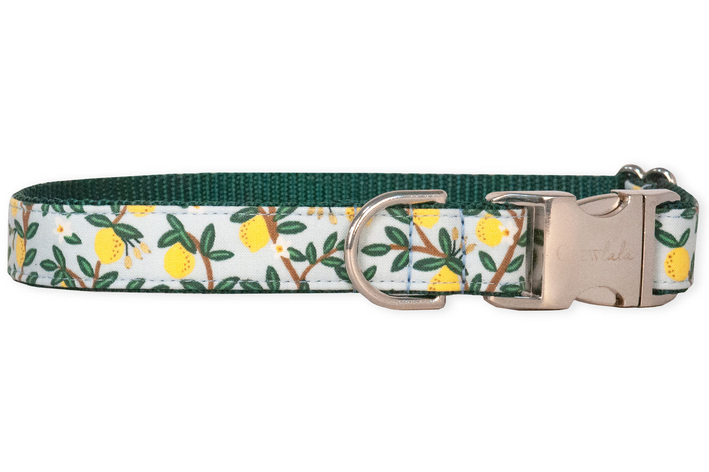 Lovely Lemon Belle Bow Dog Collar - Two Styles - Crew LaLa