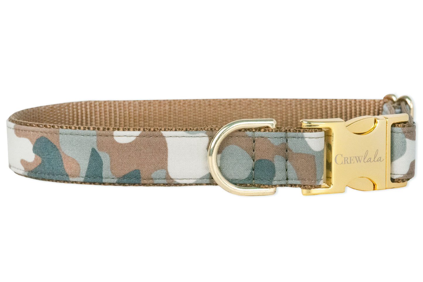 Low Country Camo Belle Bow Dog Collar - Crew LaLa