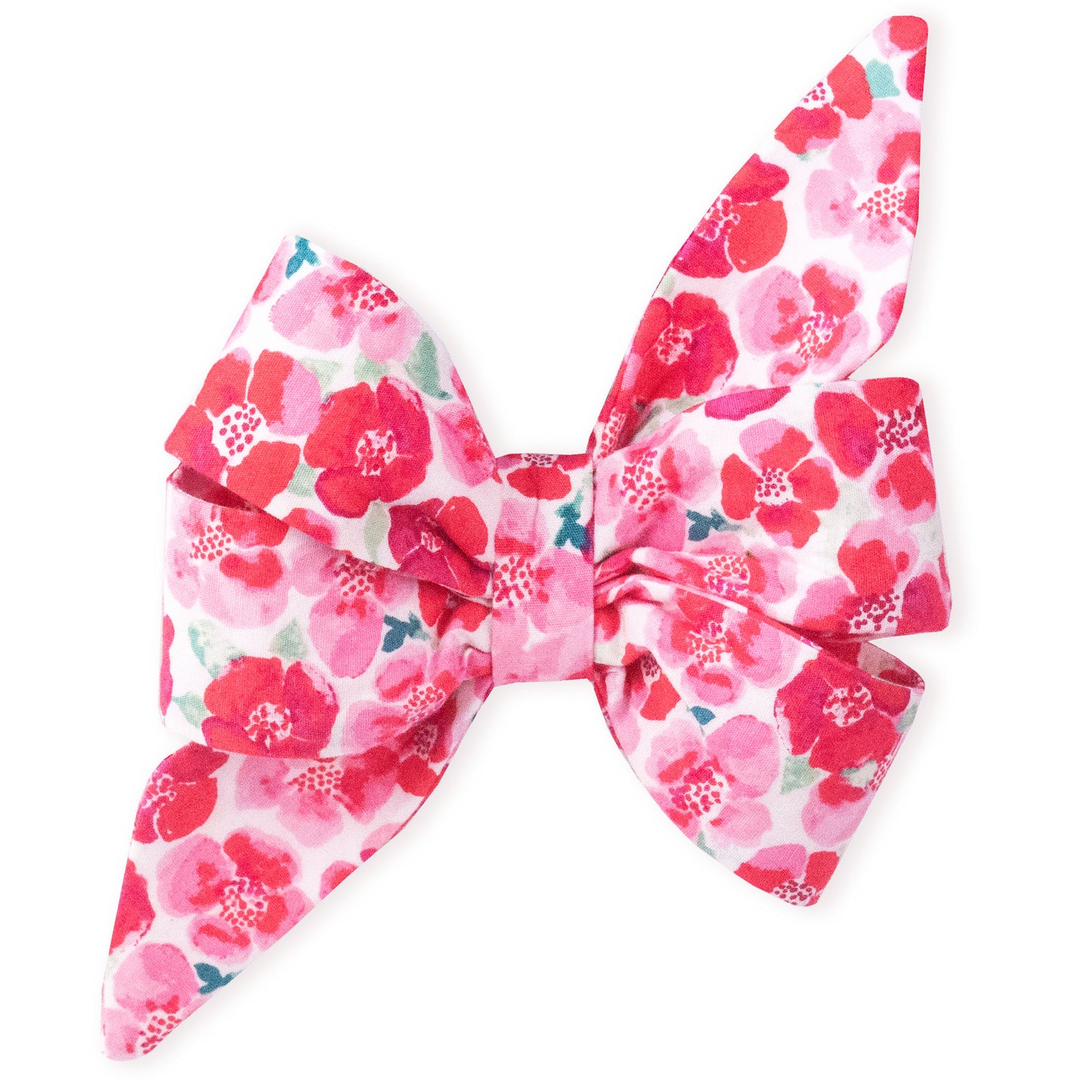 Pink Primrose Belle Bow Dog Collar - Crew LaLa