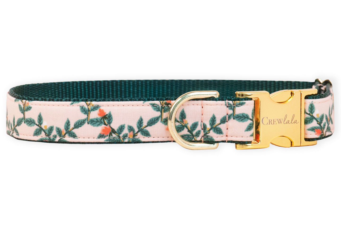 Rosy Vines Dog Collar - Crew LaLa