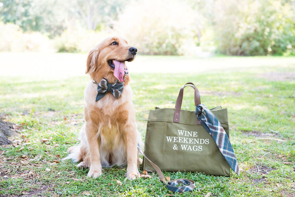 Wine, Weekends & Wags Tote Bag - Three Styles! - Crew LaLa