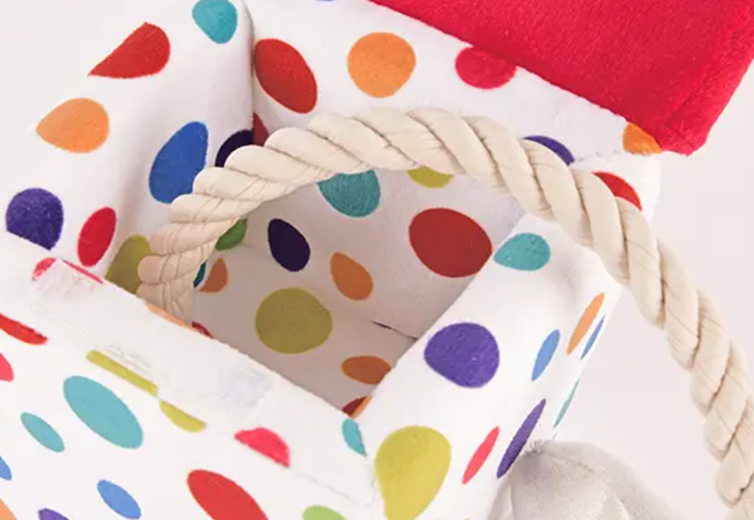 Party Time Collection - Pawfect Present Dog Toy - Crew LaLa