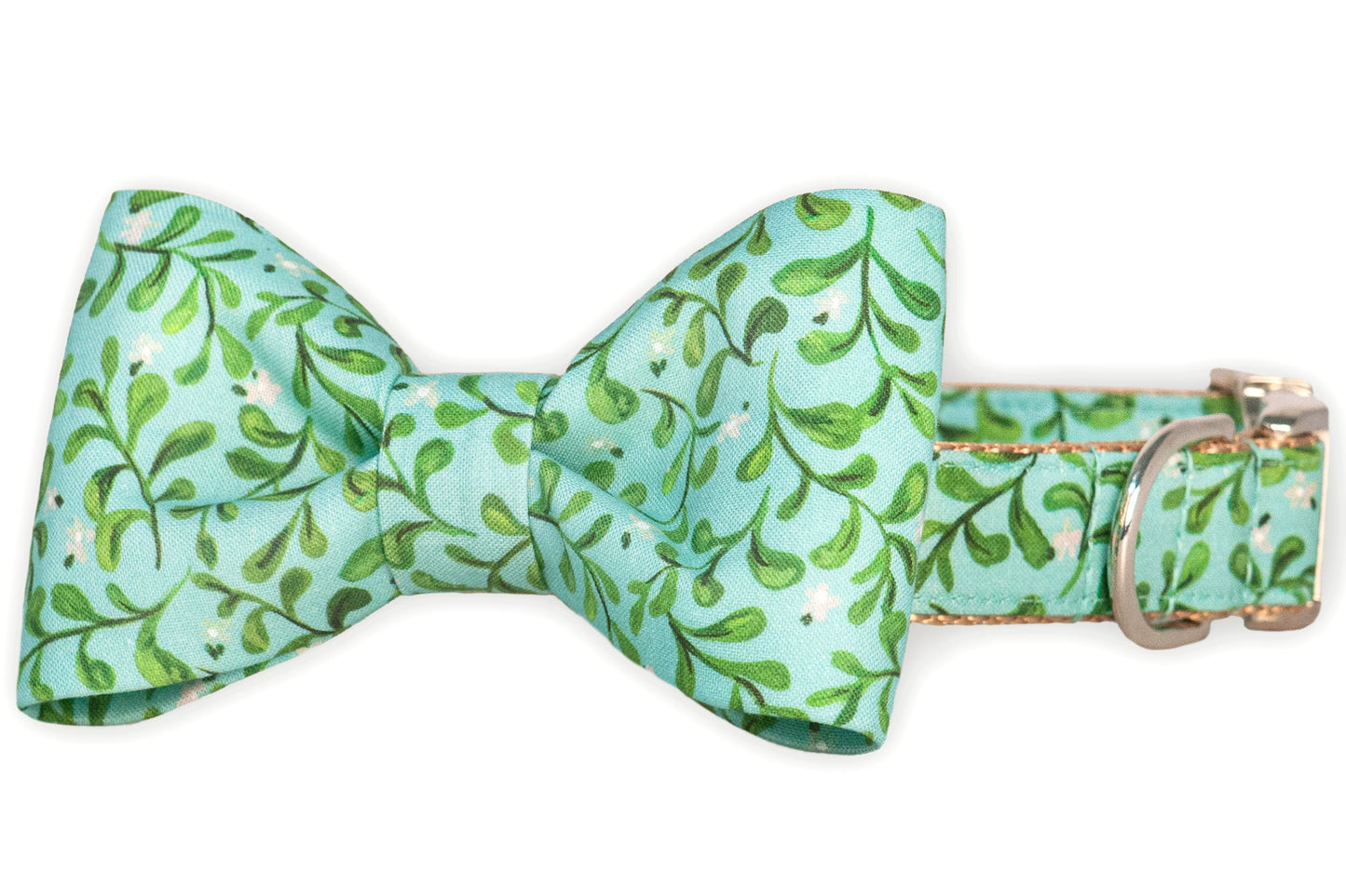 Secret Garden Bow Tie Dog Collar - Crew LaLa