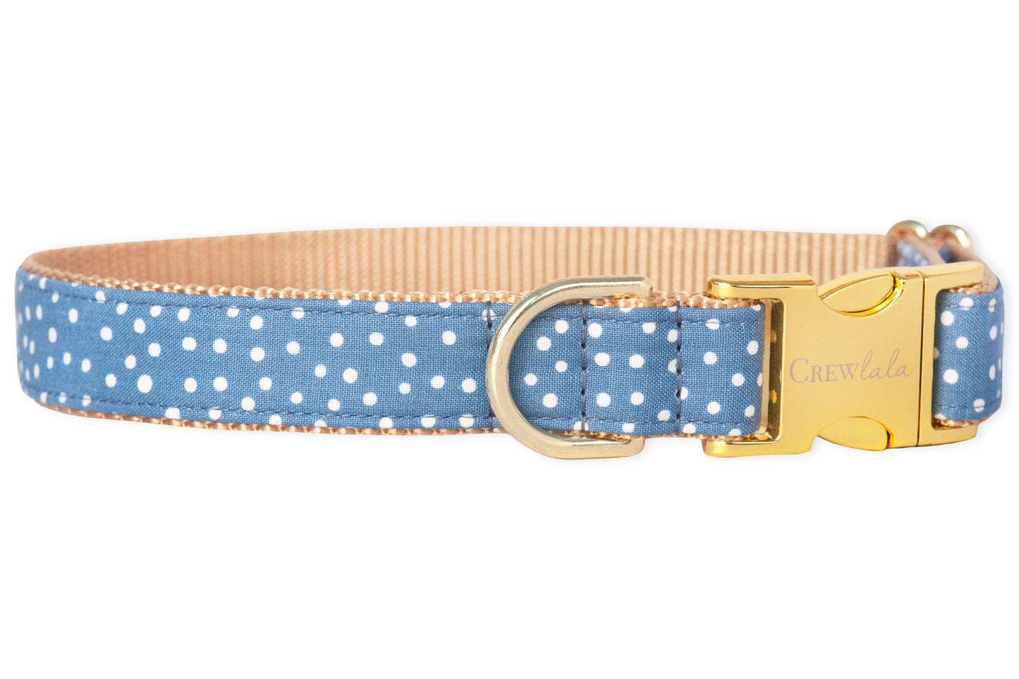 Sky Spots Belle Bow Dog Collar - Crew LaLa