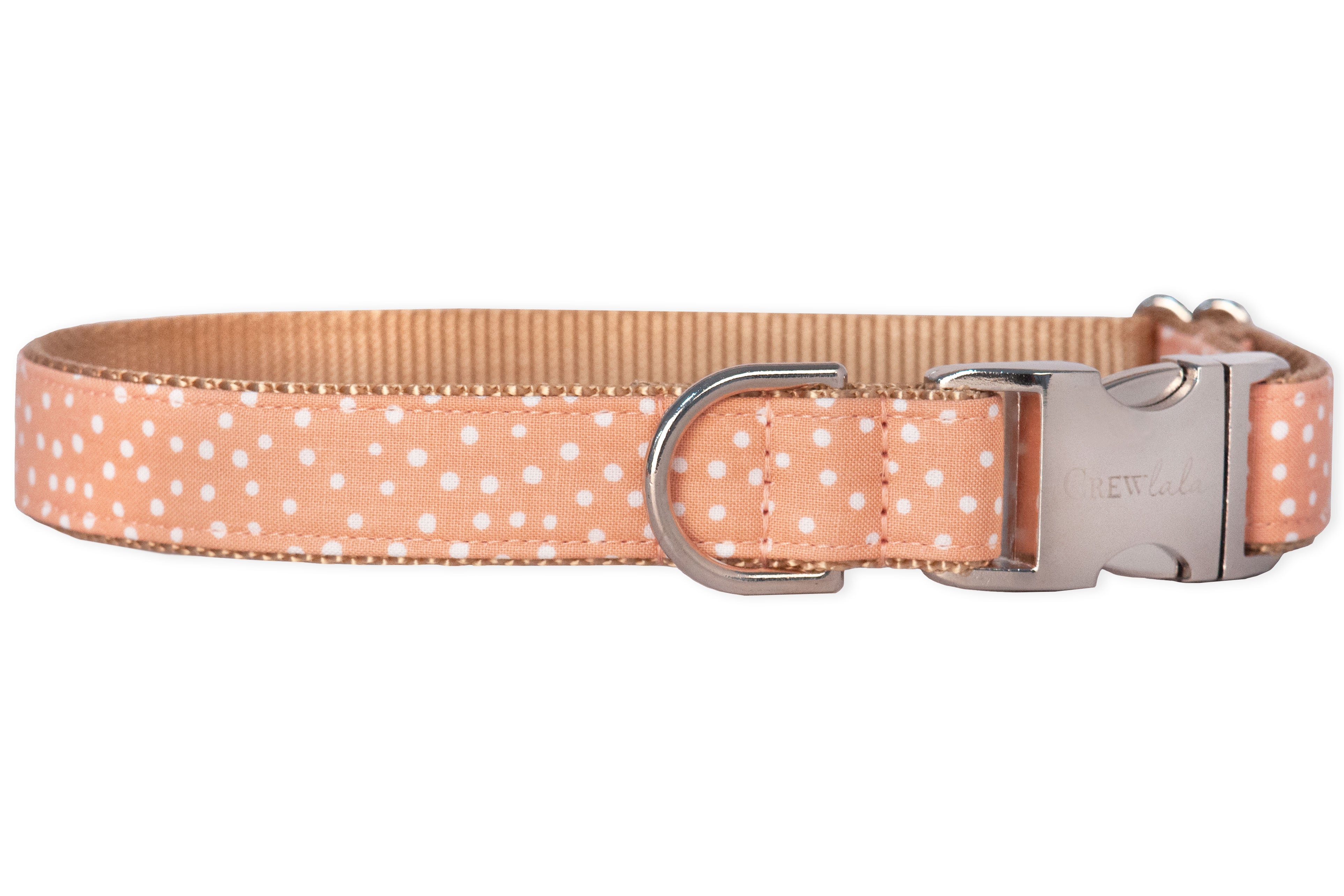 Sorbet Spots Bow Tie Dog Collar - Crew LaLa