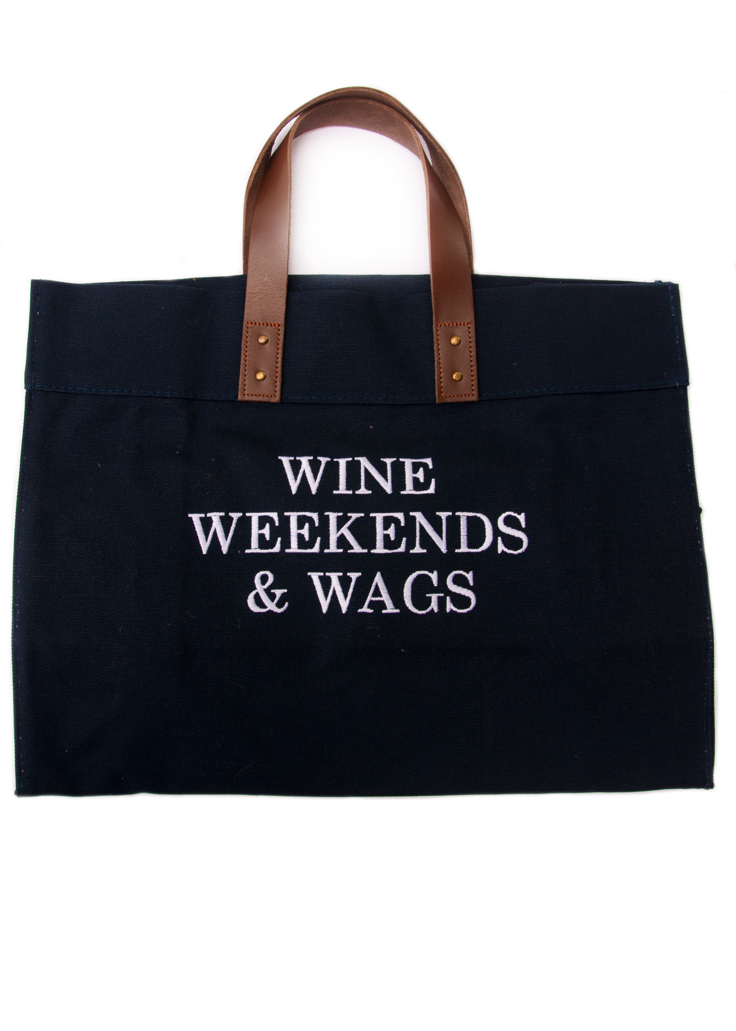 Wine, Weekends & Wags Tote Bag - Three Styles! - Crew LaLa