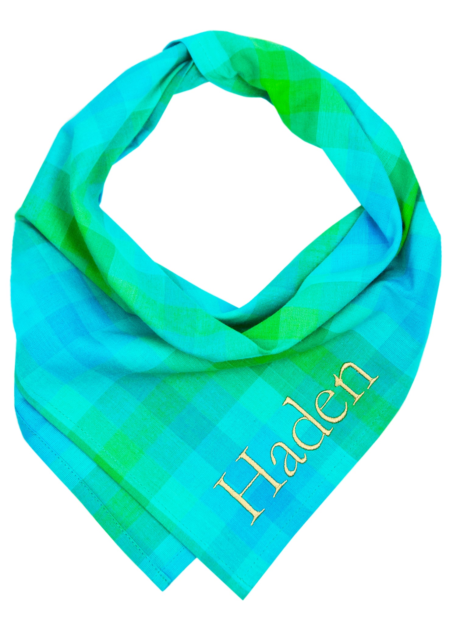 Hudson Plaid Dog Bandana - Crew LaLa