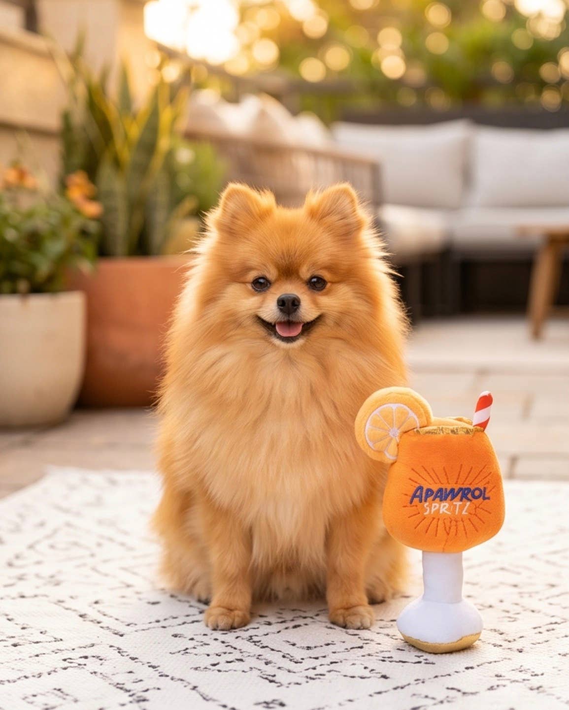 Apawrol Spritz Squeaker Dog Toy - Crew LaLa