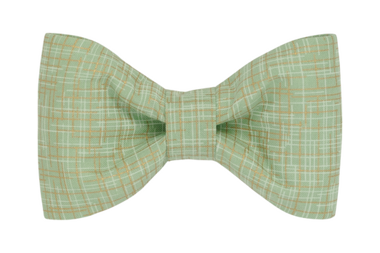 Jadeite Green Dog Bow Tie - Crew LaLa
